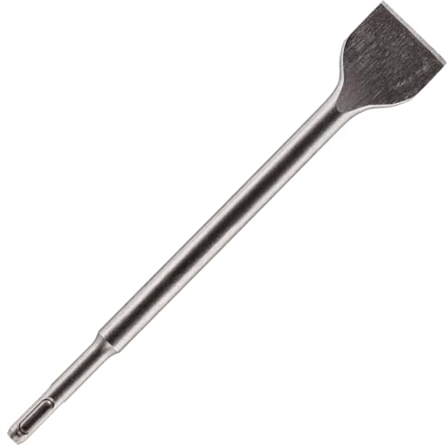 Rennie Tools - Punta a scalpello SDS Plus, 40 mm di larghezza x 250 mm di lunghezza, per l'uso su mattoni, cemento, muratura, malta, marmo e pietra dura, per trapani SDS e SDS Plus