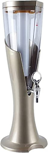 CWCQGH Dispensador de Cerveza con cámara de Hielo Desmontable y Tubo de Hielo de 3 litros, Usar en reuniones, hogares, Bares y dispensadores de Bebidas