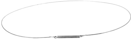 HOMSFOU Pince à Ressort Diamètre 40 Cm en Acier Inoxydable Protection Étanche et Remplacement Facile pour Joint de Porte de Machine à Laver pour Lave-linge