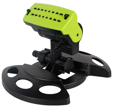 Arroseur de pelouse – Arroseur de jardin, arroseur d'eau | Arroseur de cour oscillant avec largeur réglable, système de pulvérisation à large couverture pour arroser la pelouse, les plantes de jardin