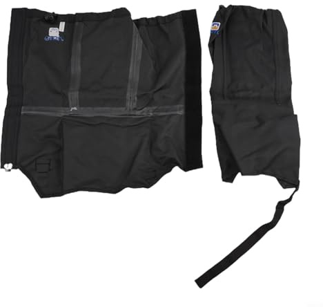 babominimer Polainas de protección contra mordeduras de serpiente, tela Oxford 600D, impermeable, transpirable, antidesgarros, para senderismo, camping, senderismo, pesca, escalada, nieve, arena y