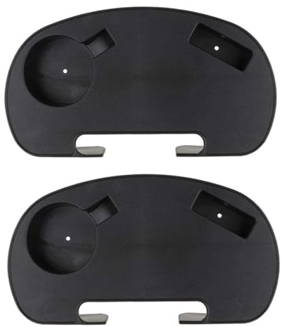 Portavasos para Silla, 2 Piezas, Bandeja portavasos para Silla de Playa, Taza para Escritorio con Dispositivo móvil |.Bandeja