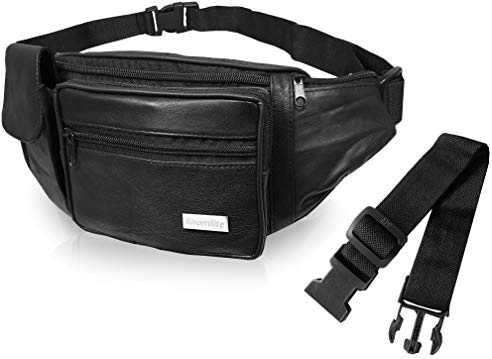 Roamlite Geldgürtel Schwarz Extension Belt XL