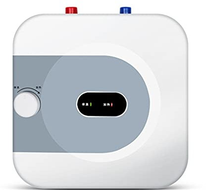 GaoYunQin 8L Mini Tank Electric Water Heater with Heat Preservation Function for Kitchen Household Washing Faucet IPX4 Water-Proof Level (220v)