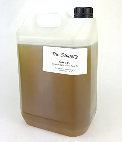 Aceite de oliva de orujo - 100% puro y natural - Aceite portador para masajes, jabón y cuidado de la piel