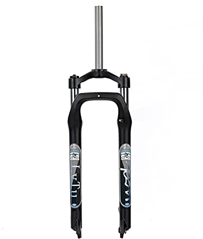 LvTu MTB Fahrrad Fat Bike Federgabel 26 Zoll Manuelle Sperre Magnesium-Aluminium-Legierung Öl Feder Snowbike-Vordergabel für 4.0 Reifen
