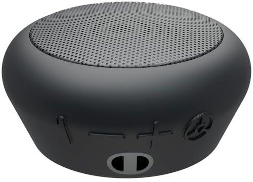 TecTecTec TEAM8 S Golf GPS Bluetooth Speaker - Smart Audible GPS/Personal Speaker for Distance Measurement - Smartphone Compatible & Crystal Clear Sound - Wireless Speaker with Built-in Magnet, Black