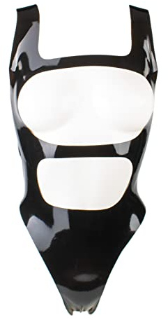 Rubberfashion Latex Body - Latexbody - offene Front oder Rücken brustfrei für Damen