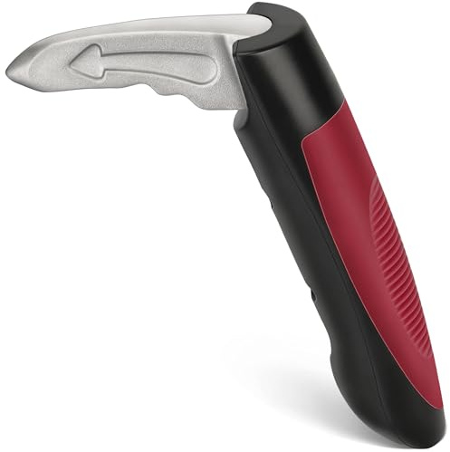 NINEMAX Einstiegshilfe Auto Senioren, Ausstiegshilfe Auto für Ältere Menschen, Haltegriff Autogriff Zum Aussteigen Mobilitätshilfe Grip Helfer, 1 Stück(Rot)