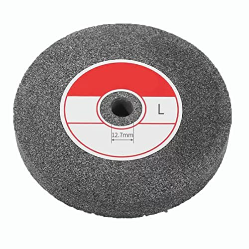 BomDog Mola per Lucidare la Mola, per Materiale Della Mola da Banco: Allumina Fusa Marrone, Diametro Esterno: 125 Mm, Diametro Del Foro: 12,7 Mm, Spessore: 16 Mm/a/80#