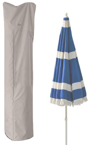 Cantilever Umbrella Cover – Waterproof Offset Parasol Sleeve, Outdoor Umbrella Protector | Curved Cantilever and Straight Pole Cover, Weather-Resistant Fabric for Patio Shade Setup, Garden
