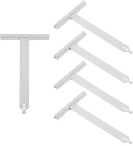 IWOWHERO Molle di Sospensione per Tapparelle 5 Pezzi in Ferro ad Alta Resistenza Gancio a Coda di Rondine Molla di Fissaggio per Riparazione Fai da Te Compatibile Modelli e Resistente