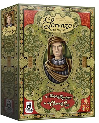 Cranio Creations – Lorenzo il Magnifico – Gioco da Tavolo Strategico – Edizione Multilingua