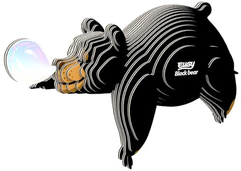 EUGY - 3D Bastelset Schwarzbär