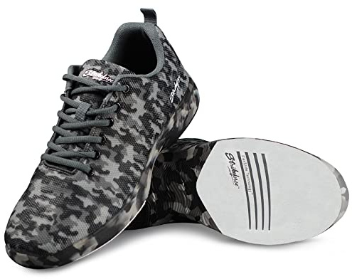 KR Strikeforce Aviator Chaussures de bowling pour homme, gris/camouflage, 46 EU
