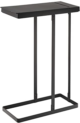 YAMAZAKI Home Tower Müllsackhalter, Abfallbehälter mit Deckel, Metallbehälter für Müll oder Recycling, Stahl, 12 Stück