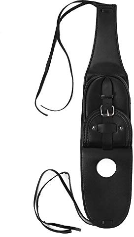 Motorrad-PU-Leder-Kraftstofftank-Abdeckungsplatte, Latztaschentasche, Passend für XL 883 1200 Powersports-Tankrucksäcke. Kommt in Einer Schwarzen PU-Ledertasche, die Es Ihnen