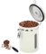 Belle Vous Boîte a Café avec Indicateur de Date - Cuillere Doseuse et Valve CO2 - Boite Hermétique Cafe en Grain 1,8L Acier Inoxydable - Pot Hermetique Grains de Café - The - Sucre