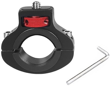 1/4 tum aluminiumadapter, motorcykelkamerafäste fäste för cykelkamera actionkamera cykelfäste för Gopro, andra actionkameror