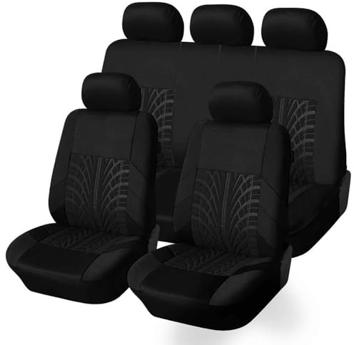 SNMRX Auto Set Coprisedili per Opel Crossland X/SUV 2017 2018 2019 2020 2021 2022 2023 2024, Comfort Copertura Sedile Traspirante Copri Sedile Protezione Sedile Interni Accessori,F
