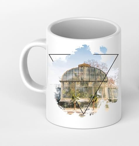 Serra gigante come tazza da 300 ml, in ceramica bianca, ideale come idea regalo o per la vostra nuova tazza preferita.