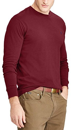 Polo Ralph Lauren Men's Long Sleeve Crew Neck Pony Logo T-Shirt