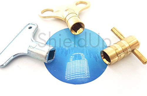 ShieldUp Radiator Keys | Pack of 3 | Rad Valve Bleed Keys