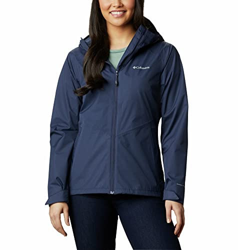 Columbia Inner Limits Jacket, Veste De Pluie Imperméable Femme, Nocturnal, Taille S