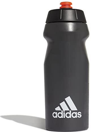 adidas Unisex Performance Bottle 0.5 L, Black/Black/Solar Red, One size