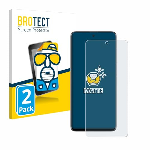 BROTECT Schutzfolie für Samsung Galaxy A51 5G | 2 Stück Entspiegelnder Displayschutz Made in Germany Matte Displayschutz-Folie Anti-Reflex Anti-Fingerprint Einfache Montage