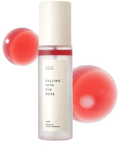 SIORIS Falling Into The Rose Mist (100 ml/3.38 fl.oz.) | Gentle, Hydrating, and Refreshing Mist Made with Green Tea and Cypress Leaf Extract in Addition to Argan and Rose Flower Oils | Gentle, Hydrating, Refreshing, Green Tea & Cypress Leaf Extract, Argan & Rose Flower Oils