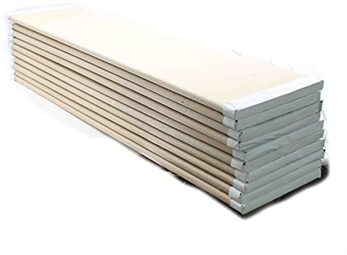 VmG-Store 10 stycken tygbrädor för lindning och organisering av tyger Jerseytyg manschett tyg (längd 35 cm)