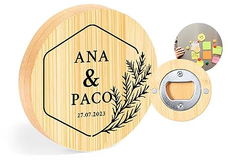 Abridores de boda madera PERSONALIZADOS, detalles de boda, abrebotellas, abridores para boda, Regalo de Empresa o Eventos