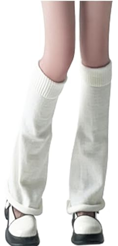 Chauffe-jambes pour femmes 80s Warm Fuzzy Leg Tricoté Crochet Leg Cover Bas Talons Bottes Chaussettes Longues Chaussettes pour la fête