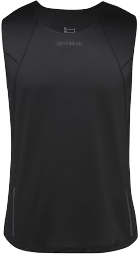 Gore WEAR Herren Contest 2.0 Singlet Shirt, Schwarz, L EU