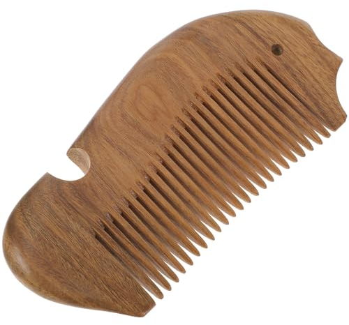 Ipetboom Holzkamm Für Kopfhautmassage Und Haarpflege Glatter Fischkamm Zum Stylen Antistatisches Design Für Frauen Leicht Tragbar