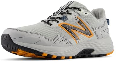 New Balance Herren 410 V8 Trailrunning-Schuh, Raincloud/Sizzle/Black, 10.5 X-Wide