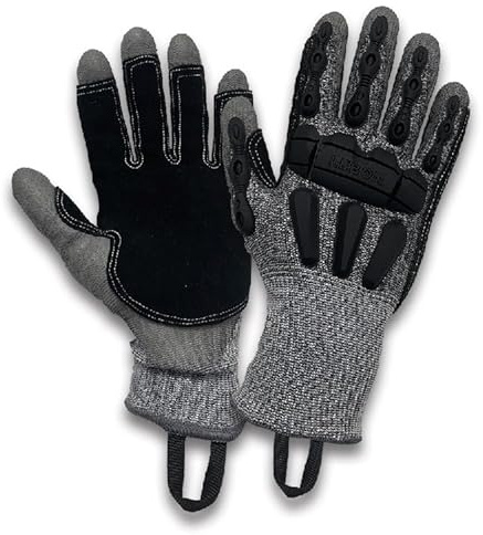 LEBON SHOCKPROTEC/FT/SP Gants Pompier Désincarcération, anti-coupures, anti-chocs. Résistant et confortable. 1 paire (9)
