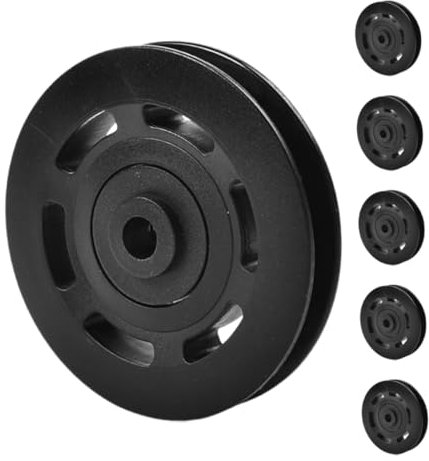 TOGEVAL 6stücke Teiliges Kugel-gymnastikpulley-räder Für Fitnessgeräte Kompatibel Mit Kabelmaschinen Und Garagentor-systemen Für Vielseitige Anwendungen
