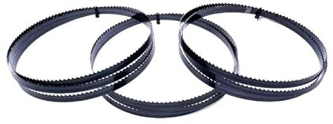 Lames de scie à ruban for bois, 2240 mm, 16 mm, 0,65 mm, 4 dents par pouce, 3 pièces