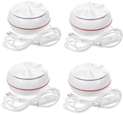 DIYEAH 4pcs Little Washing Machine Portable Washing Machines Mini Clothes Dryer Smart Washer for Sink