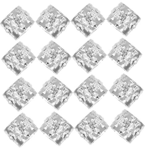 Ipetboom 20pezzi Perline per Dreadlock Strass Argentati Anelli per Capelli Cavi Accessori Decorativi per Trecce Adatti per Acconciature e Eventi Polsino Leggero e Arioso per Uso