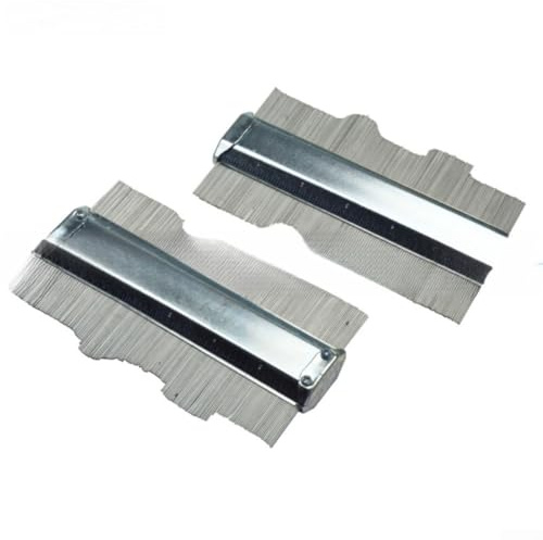 5/6 Zoll Metall Konturenlehre für Formduplikation und Messung in Holzbearbeitung, Karosserie und Edelstahlblecharbeiten (150 mm)
