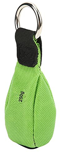 Bognajin Multifunktionales Baumpflege-Wurfleinen-Set, Baumkletter-Wurfsack mit Metallring, Nylon-Wurfgewichtstasche für Baumpfleger-Ausrüstung, leichter, langlebiger Sandsack für präzise
