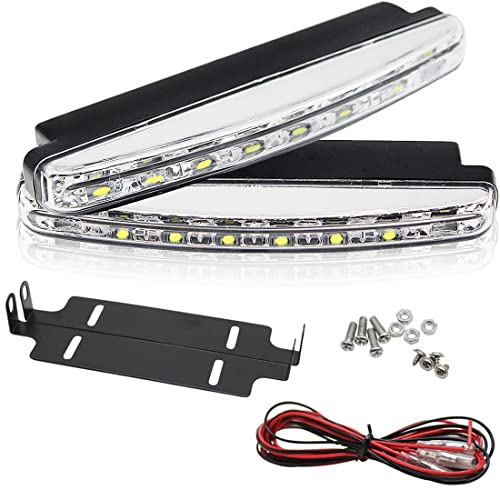 X SIM FITNESSX Feux de circulation diurne, LED, conforme à la législation allemande sur les licences routières 5050SMD R87 E4