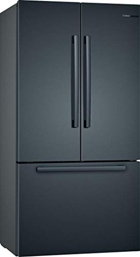 Bosch B36CT80SNB 36 800 Series French Door Refrigerator with 20.8 cu. ft. Capacity, FarmFresh System, VitaFreshPro, LED Lighting and MultiAirFlow (Black Stainless Steel)