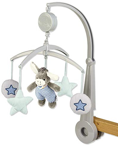 Sterntaler Mobile Esel Emmi, Gestänge, Spielwerk, Mobile-Figuren, Alter: Für Babys ab der Geburt, Mehrfarbig, 1 Stück (1er Pack)
