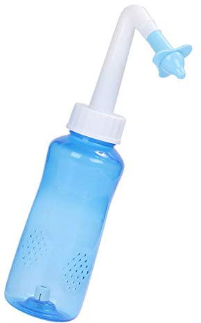 Neti Pot Sinus Rinse Bottle Nose Wash Cleaner Pressure Rinse Nasal Irrigation for Adult Kid Nasal Aspirator & Ear Syringe Sets