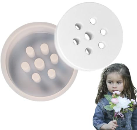 Blumenretter Silikonform, Silikonform Blumenretter, Runde Brikettform Aus Silikon Zum Arrangieren Von Blumen, Kreative Harzformen, Einfach Zu Lösen, Zum Erstellen Von Vasen Und -Blumensträußen