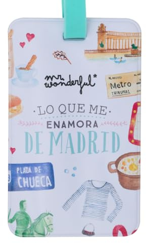 Mr. Wonderful Kofferkennzeichnung Madrid – Reisekoffer-ID – ID mit personalisiertem Design